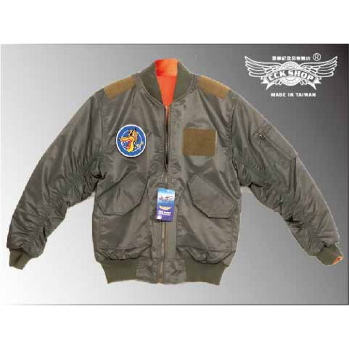 ROCAF 空軍修護夾克-有氈 飛行外套